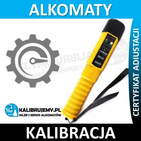 Kalibracja alkomatu AlcoBlow z certyfikatem kalibracji
