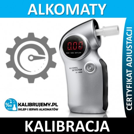 Kalibracja Alkomatu AL-6000 Professional z certyfikatem kalibracji w [24H]