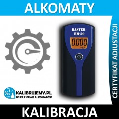 Kalibracja Alkomatu BM50 + certyfikat kalibracji za jedyne 49 zł w [24H]