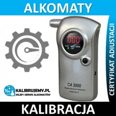 Kalibracja alkomatu  DPM CA2000 Lite plus świadectwo kalibracji w [24H]