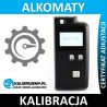 ALKOHIT X100 Kalibracja Serwis
