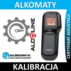 Kalibracja Alkomatu  ALCOLINE ALX30 w [24H]