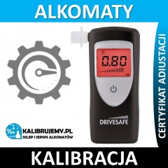 Kalibracja alkomatu DRIVESAFE z certyfikatem kalibracji w [24H]