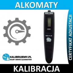 Kalibracja alkomatu AlcoDigital BAC4 z certyfikatem kalibracji w [24H]