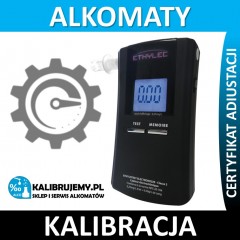 Kalibracja alkomatu ETHYLEC z certyfikatem kalibracji w [24H]