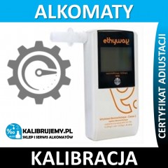 Kalibracja alkomatu ETHYWAY z certyfikatem kalibracji w [24H]