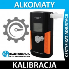Kalibracja alkomatu AlcoDigital AT-9000 z certyfikatem kalibracji w [24H]