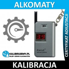 Kalibracja alkomatu ALCOSAFE KACUŚ  4.0 w [24H]