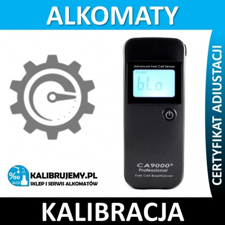 Kalibracja alkomatu KOLTER CA9000 PROFESSIONAL w [24H]