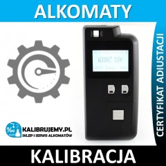 Adiustacja alkomatu ALKOHIT X100 + świadectwo kalibracji