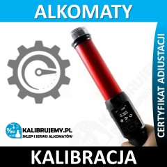 kalibracja alkomatu ALKOTOP w [24H]