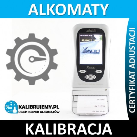 Adiustacja Alkomatu ALKOHIT X600 Serwis Pogwarancyjny w [24H]